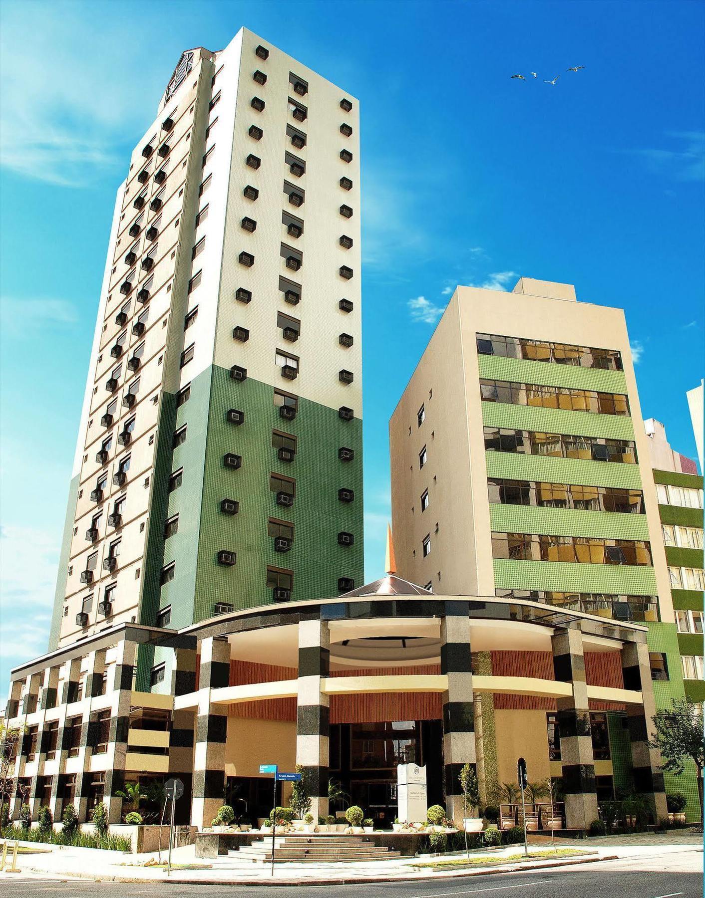 Master Curitiba Hotel - 1,6 Km Do Estadio Couto Pereira - Show מראה חיצוני תמונה